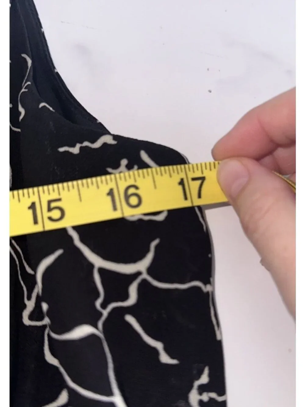 Y2K Jones New York Wrap Maxi Dress Sz 12 Black White Floral Whimsygoth Cottage